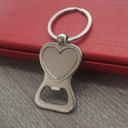Metal Bottle Opener Keychain Zinc Alloy Smooth Surface for Sublimation 9