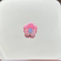 Cartoon Pattern Cherry Blossom Shaped Acrylic Beads 20mm 10pcs 2