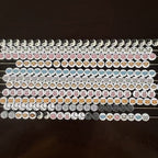 Special Character Flat Acrylic Beads 7mm 10pcs per Pack 3