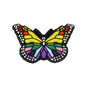 Silicone Focal Beads Butterfly Colorful Vibrant Design 20pcs 8