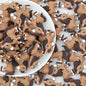 3D Brown Horse Shape Silicone Focal Beads 20 pcs