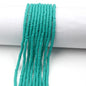 Flat Clay Beads 4mm Solid Color Polymer Disc 10strands 14