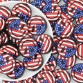 Silicone Focal Beads Independent Day Smiling Face Lightning Bolt 20pcs