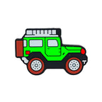 Silicone Focal Beads Off Road Vehicle Jeep Shape Trio 20pcs 2