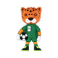 Silicone 3D Focal Beads Mascot White Haired Sea Eagle Kratch Holding Soccer Balls 20pcs 11