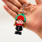 PVC Fruit Girl Keychain Soft Rubber Cartoon Character Charm 8