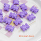 Colorful Bear Acrylic Beads 12x14mm Playful Design 20pcs 14