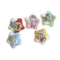 Star Acrylic Beads 25mm Playful Uniform Pattern Mixed Colors 10pcs 2