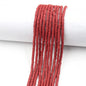 Flat Clay Beads 4mm Solid Color Polymer Disc 10strands 5