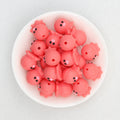 3D Cute Octopus Silicone Focal Beads 20Pcs  3