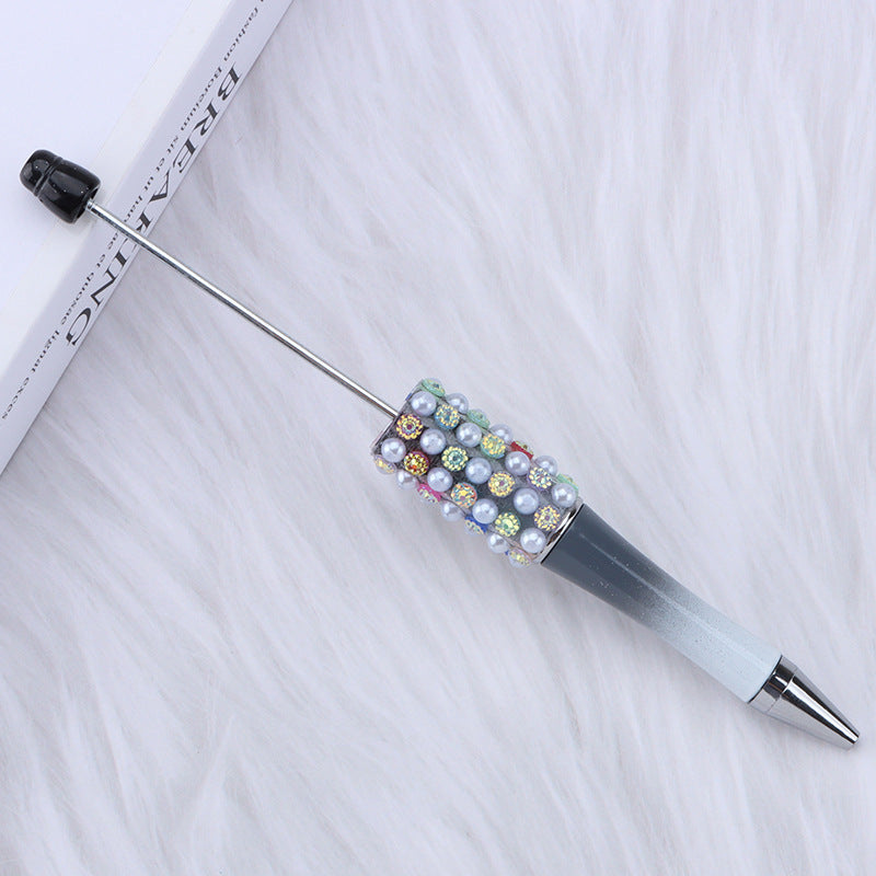 Colorful Pearl Gradient Round Ballpoint Pen Plastic 14