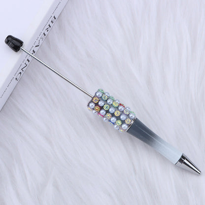 Colorful Pearl Gradient Round Ballpoint Pen Plastic 14