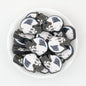 NFL Teams Silicone Focal Beads Football Helmet Design 20pcs 15