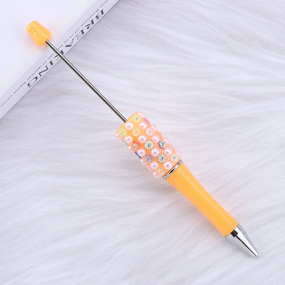 Colorful Pearl Gradient Round Ballpoint Pen Plastic 6