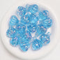 Transparent Hot Air Balloon Acrylic Beads 30x25mm Glossy Pastel 5pcs 6