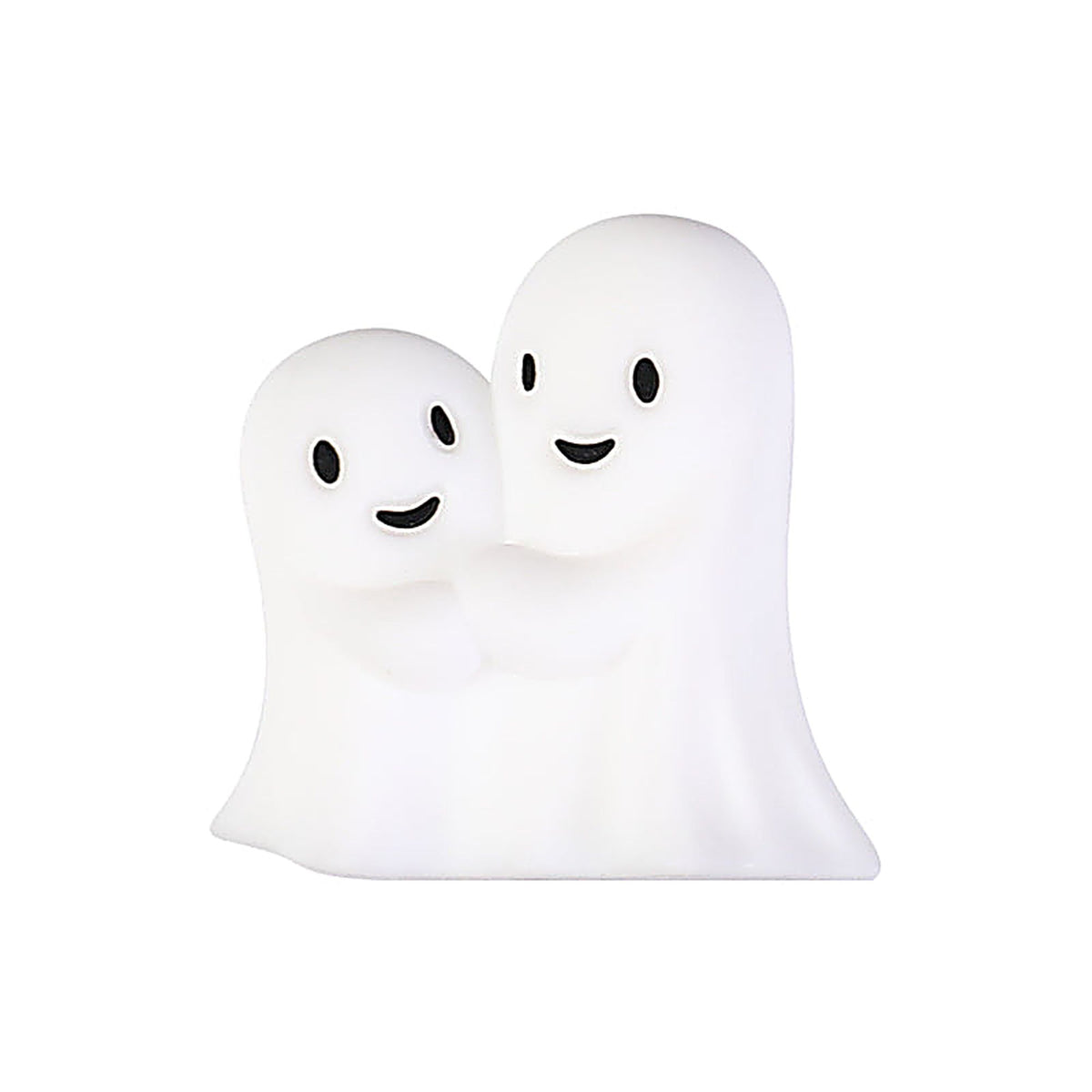 Silicone Halloween 3D Focal Beads Spooky Characters 20pcs - Two Ghosts