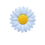Silicone Focal Beads Daisy Sunflower Round Layout 20pcs 4