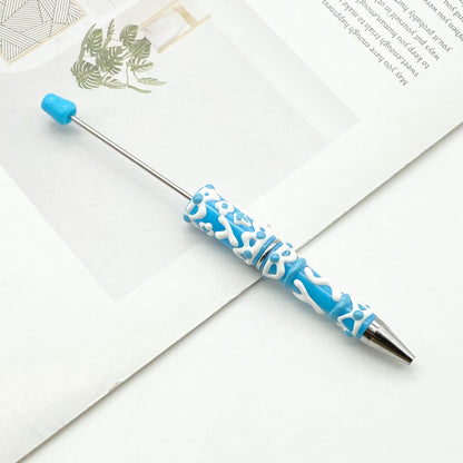 Beadable Pen Creative Candy Color Hand Painted Design  10