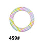 65mm Printed Round Silicone Rings 459