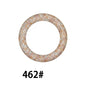 65mm Printed Round Silicone Rings 462