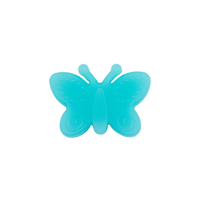 Silicone Focal Beads Butterfly Embossed Wings 20pcs 13