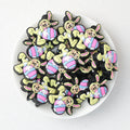 Easter Bunny Ears Mickey Silicone Focal Beads 20Pcs  2