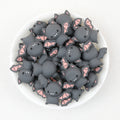 3D Halloween Cute Charms Bat Silicone Focal Beads 20Pcs  2
