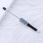 Beadable Pen with Stardust Glitter Plastic 7