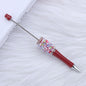 Beadable Pen with Colorful Sequin and Rhinestone 11