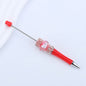 Beadable Pen with Kitty and Rhinestone  17