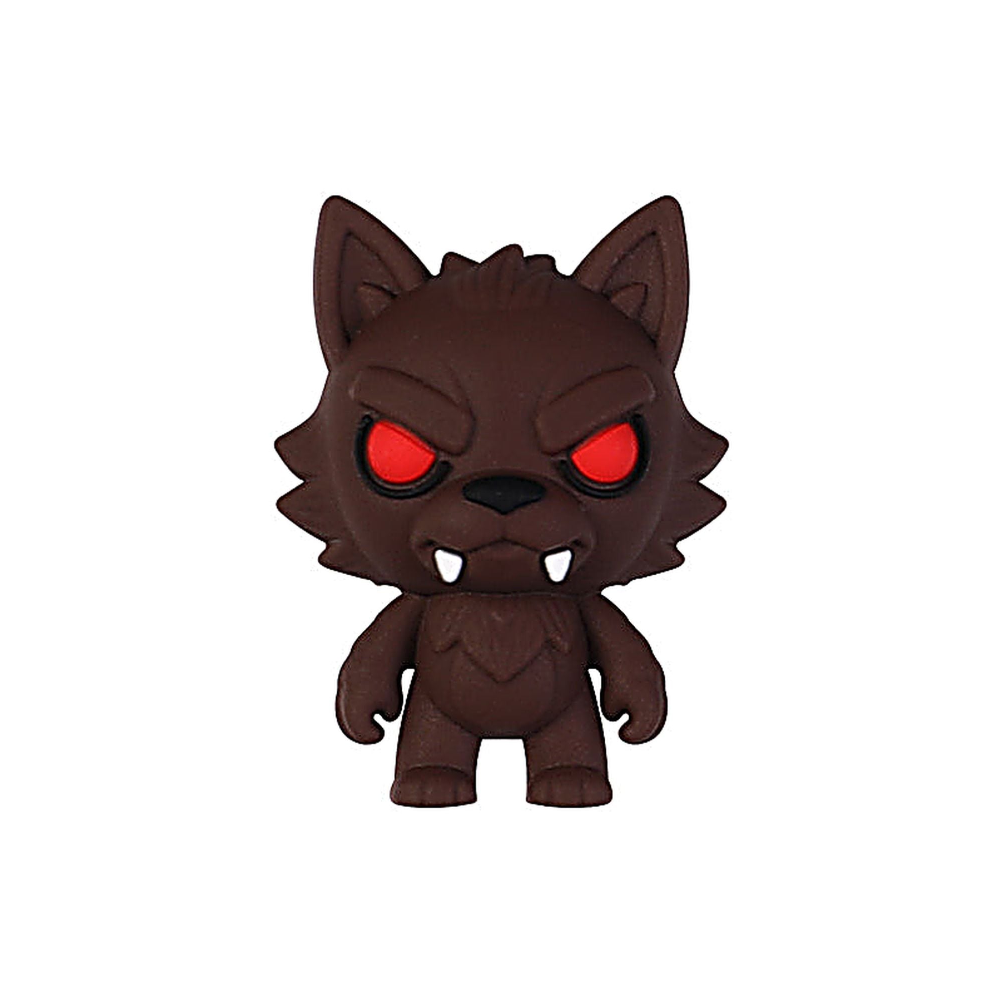 Silicone Halloween 3D Focal Beads Spooky Characters 20pcs - Werewolf