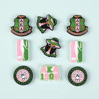 Silicone Focal Beads AKA Women Badge Layered AKA Emblems 20Pcs 3