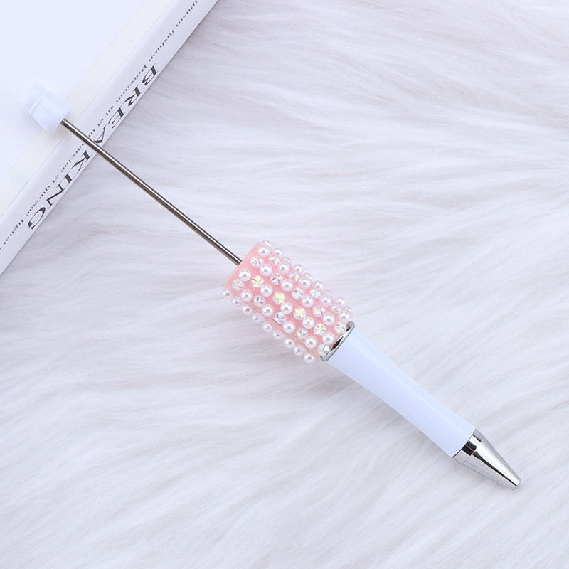 Colorful Pearl Gradient Round Ballpoint Pen Plastic 48