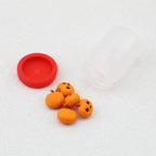 3D Halloween Pumpkin Bottle Silicone Focal Beads 20pcs 2