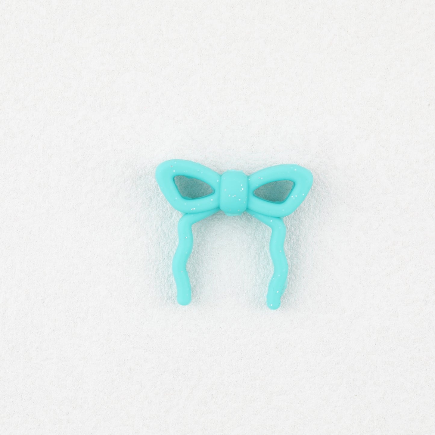 Colorful Bow Silicone Focal Beads with Hole 20 pcs 4