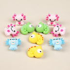 Silicone 3D Focal Beads Reptile Salamander Chameleon Expressive Eyes 20pcs 2