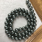 Pearl Glass Beads 10mm Imitation Smooth Lustrous 40pcs 4