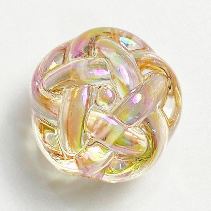 Transparent Acrylic Beads 16mm 18mm Iridescent Rainbow 10pcs 11