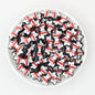 Sports Bow Silicone Focal Beads with Baseball Soccer Volleyball Football 20pcs 5