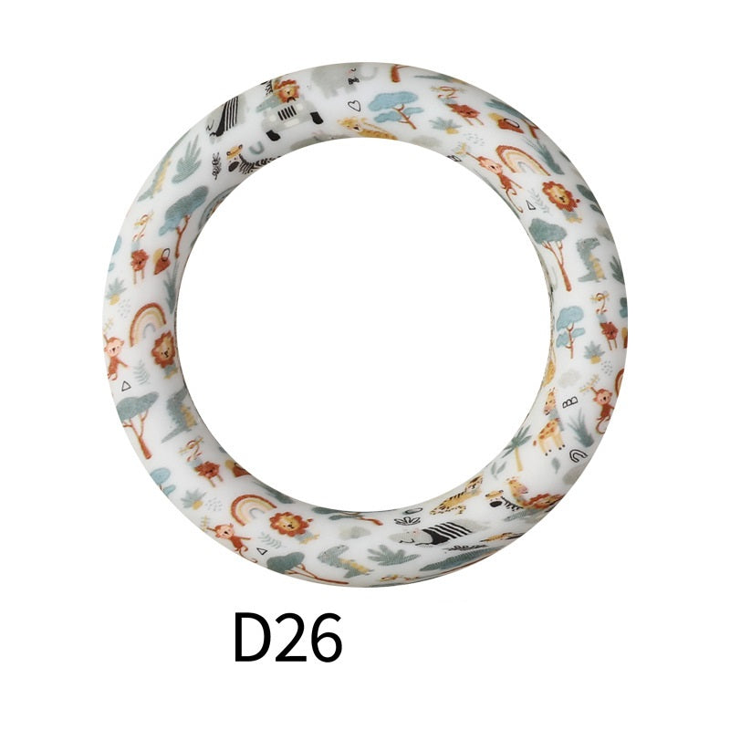 65mm Printing circular silicone rings 28