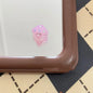 Square Acrylic Beads 14mm Diagonal-hole Jelly Color Star Pattern 10pcs 3