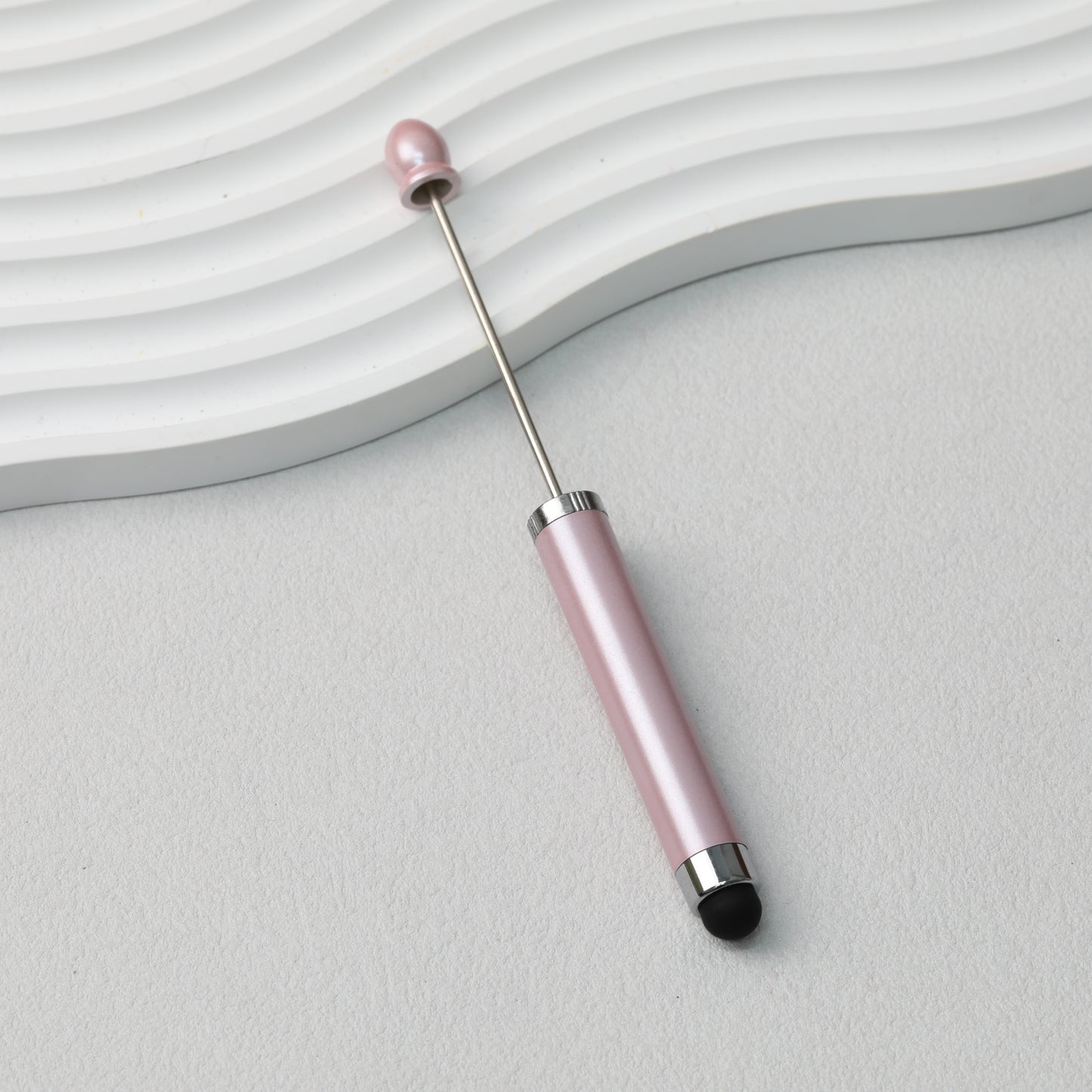 Beadable Stylus Pen Plastic Multi Color 3 in 1 Function