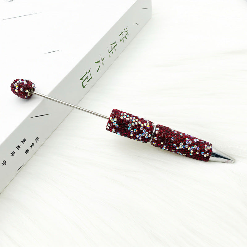 DIY Creative Exquisite AB Rhinestones Beadable Pen 11
