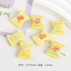 Rabbit Candy Acrylic Beads 11x21mm Glossy Pastel Colors 10pcs 8