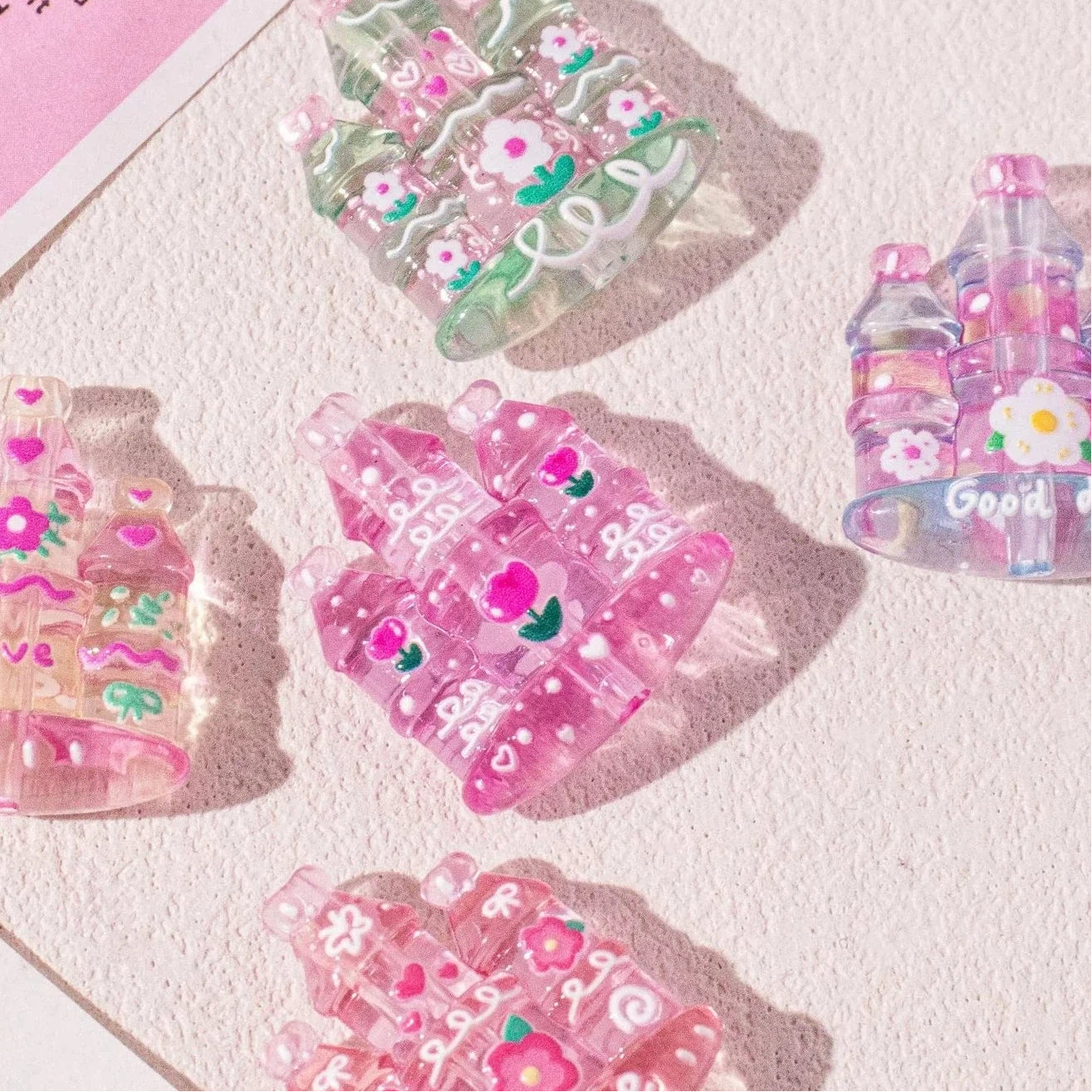 Fantasy Castle Resin Beads 24mm for Jewelry Making 20pcs