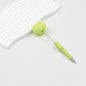 Beadable Pen Plush Pom-pom Colorful Ballpoint