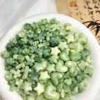 Antique Jade Green Tone Star and Bear Acrylic Beads Chunky Mixed Shapes