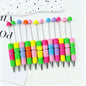 Gradient Candy Color Beadable Pen with Full Rhinestones 6