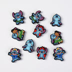 Silicone Focal Beads Disney Stitch Smiling Face 20pcs 2