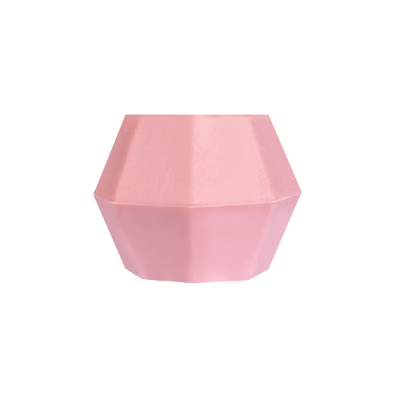 18mm Faceted Silicone Beads Colorful Geometric Shape 50pcs 23